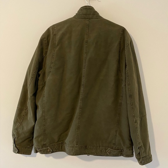 Levi's Jackets & Coats Mens Xl Levis Twopocket Military Jacket With Polytwill Lining Poshmark